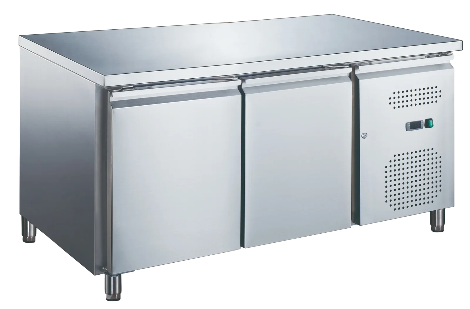 390 Litre / 2 Door Stainless Steel Bakery Counter Fridge – BAKERY-2D-CH