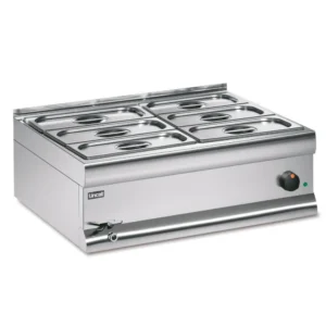 BM7XCW – Lincat Silverlink 600 Electric Counter-top Bain Marie – Wet Heat – Gastronorms – Base + Dish Pack – W 750 mm – 2.0 kW