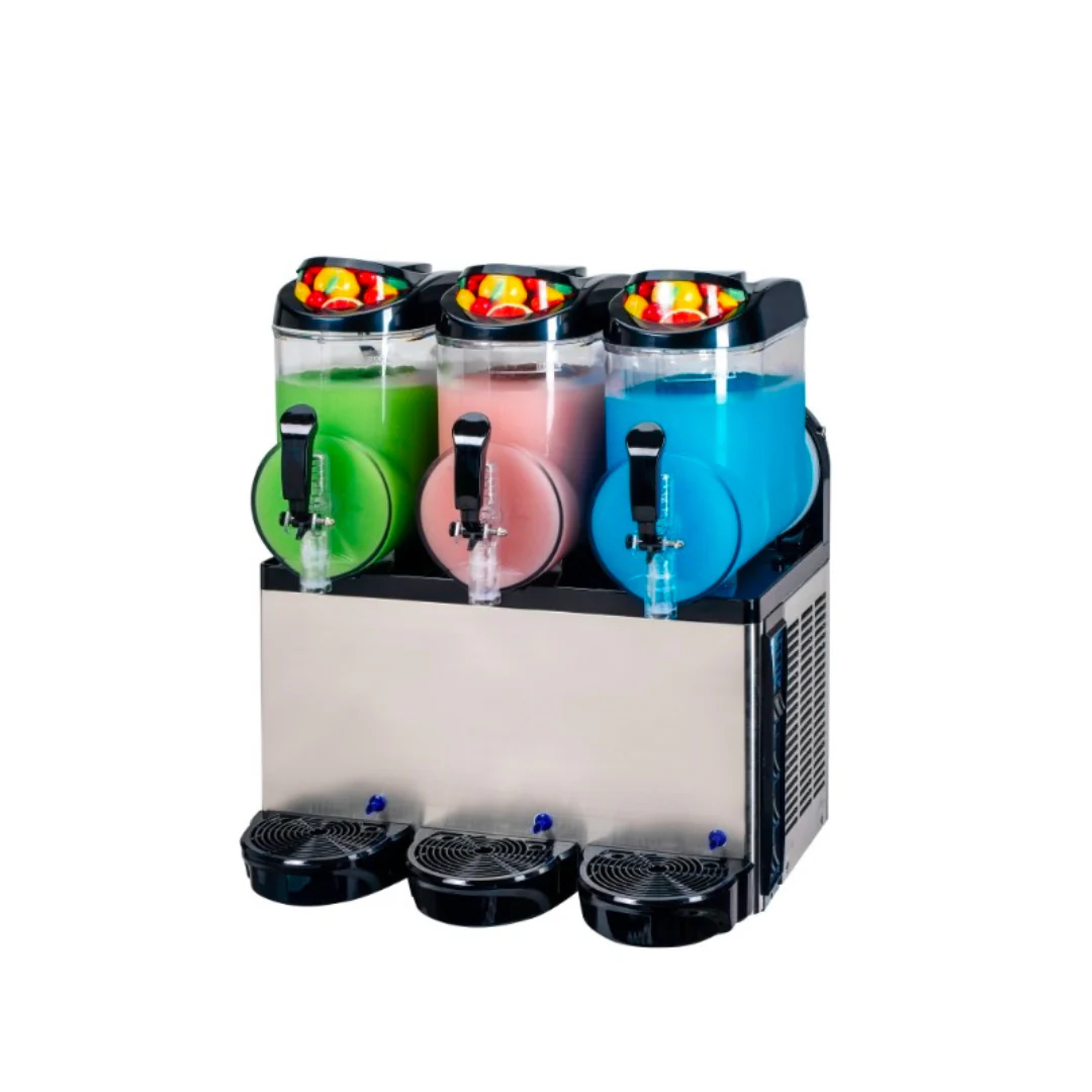3 x 12 Litres Commercial Slush Machine (Circular Drip Tray) – HA-J12LX3T