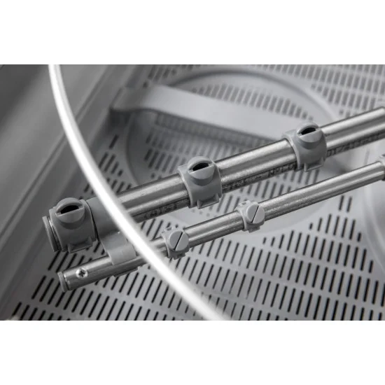 Heavy Duty 500mm Basket Hood Dishwasher, Gravity Drain / Automatic Drain Pump Single / Three Phase – T1215 - Image 3