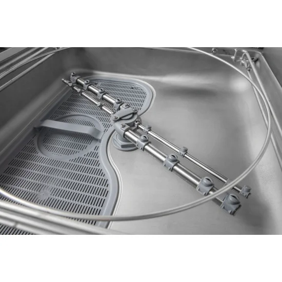 Heavy Duty 500mm Basket Hood Dishwasher, Gravity Drain / Automatic Drain Pump Single / Three Phase – T1215 - Image 4