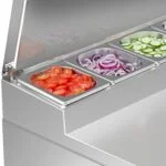 3 Door Stainless Steel Pizza Prep Counter – PREP-368L-3DCH - Image 11
