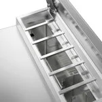 3 Door Stainless Steel Pizza Prep Counter – PREP-368L-3DCH - Image 12