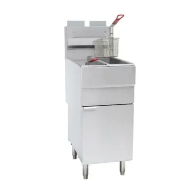 RC-400T – 17 Litre Large Double Tank Twin Basket 4 Burner Gas Fryer - Image 4
