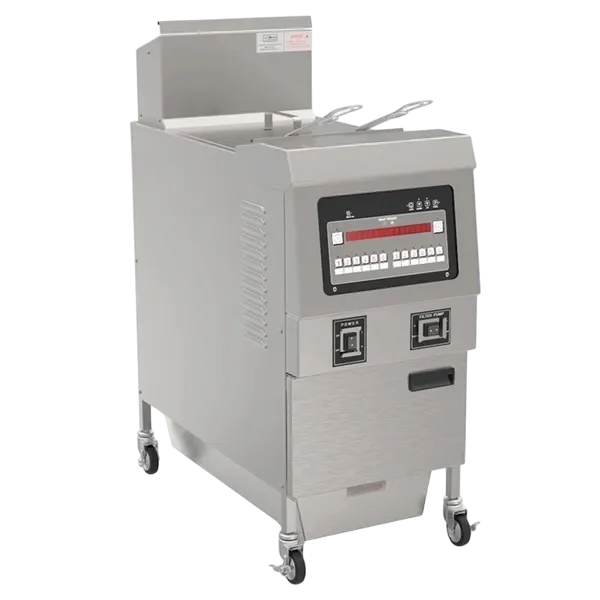 ROFE-12LF – Single Tank Twin Basket Auto-Filtration + Auto-Lift Electric Fryer With Computer - Image 3