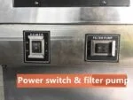 ROFE-12LF – Single Tank Twin Basket Auto-Filtration + Auto-Lift Electric Fryer With Computer - Image 12