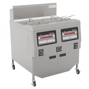 ROFE-24F – Twin Tank Four Basket Auto-Filtration Electric Fryer With Computer