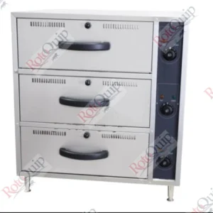 RWL-03 – 3 Drawer Electric Bun Warmer / Holding Cabinet