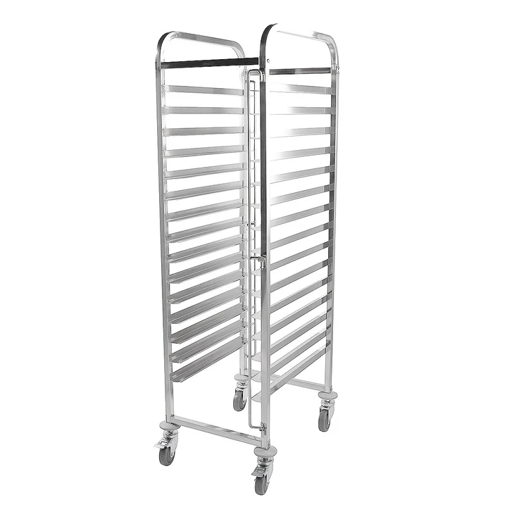Racking Trolley 15 Shelves for Bakery Trays – 110102