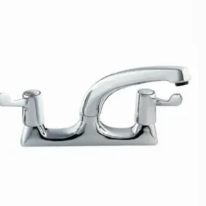6100/D – Deck Mounted Sink Mixer Tap – 3″ Levers