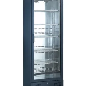 292 Litre Single Hinged Glass Door Display Fridge – DISPLAY-292L-1DC