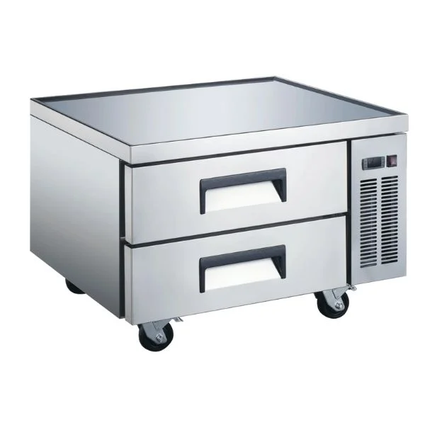 130 Litre 2 Door Chef Base Fridge – U-COUNTER-36-CH