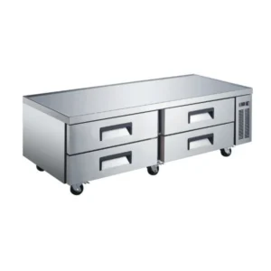 450 Litre 4 Door Chef Base Fridge – U-COUNTER-72-CH