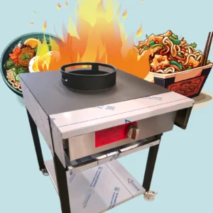 RCR-1CH – 1 Burner Chinese Wok Cooker