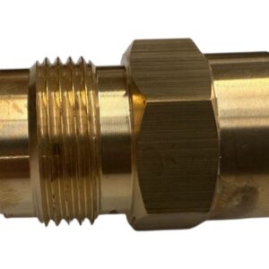 (CS) PITCO 60127501 BRASS FEMALE / MALE FITTING FOR GAS FRYER VALVE SG14 SG18 MODELS