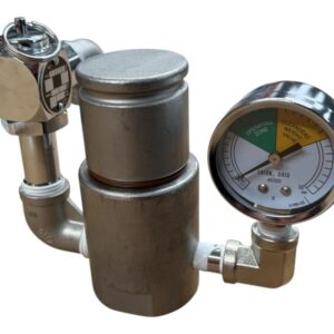 (CS) HENNY PENNY FRYER COMPLETE DEAD WEIGHT VALVE INC SAFETY RELIEF & PRESSURE GAUGE