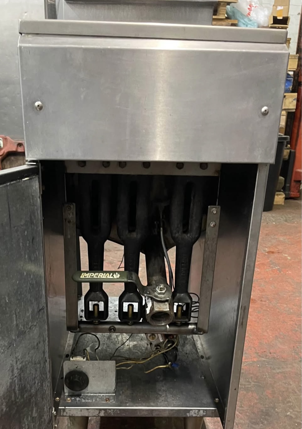 Elite Single Tank, Free Standing Natural Gas, Double Basket Fryer - Image 6