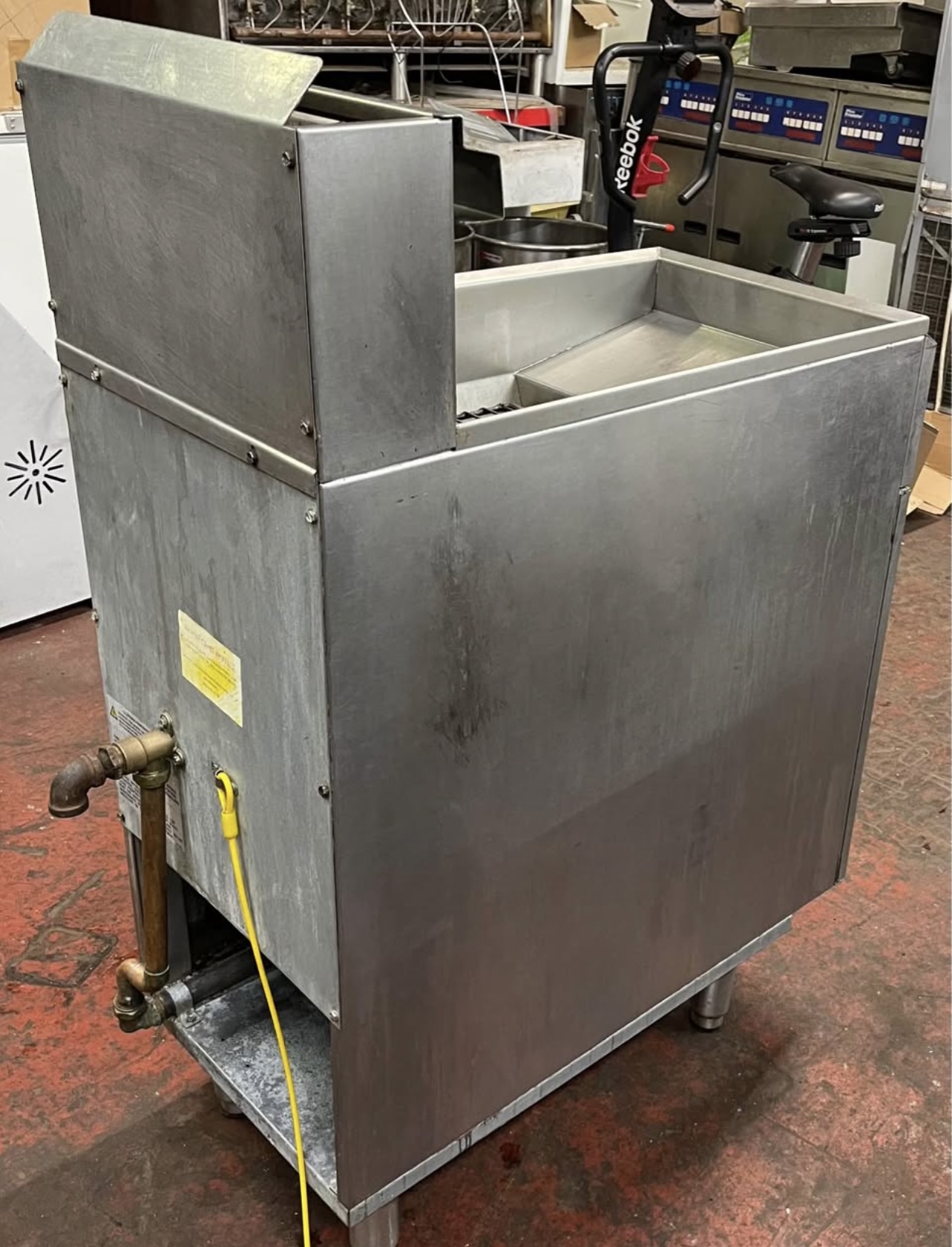 Imperial Free Standing Natural Gas Fryer IFS-40 - Image 7