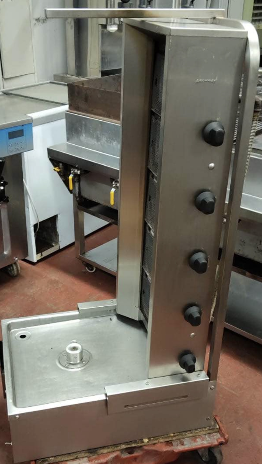 5BSTD-NG 5 Burner Natural Gas Doner Kebab Grill - Image 3