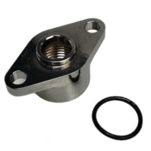 (CS) HENNY PENNY 17118 & 17117 FRONT SOLENOID ADAPTOR AND RUBBER O-RING SEAL