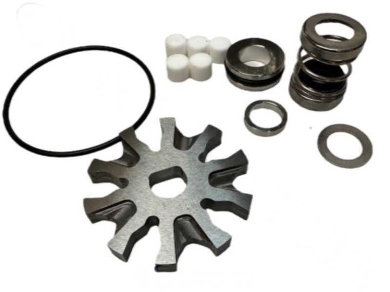 (CS) HENNY PENNY FRYER OIL MOTOR PUMP IMPELLER O-RING PUMP SEAL & ROLLERS SERVICE KIT