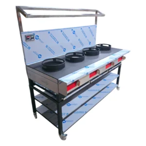 RCR-4CH – 4 Burner Chinese Wok Cooker