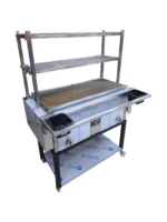 Robata-1M – 100cm Robata Flame Grill With 3 Tier Cooking - Image 13