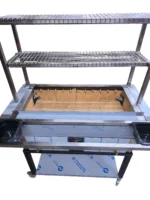 Robata-1M – 100cm Robata Flame Grill With 3 Tier Cooking - Image 7