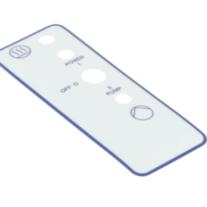 (CS) HENNY PENNY 51292 FASTRON DECAL STICKER OVERLAY TOGGLE SWITCH HOLE HP51292
