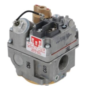 (CS) 1″ ROBERTSHAW FRYER GAS VALVE U7000 BMVR IMPERIAL FRYER MILLIVOLT OPERATED