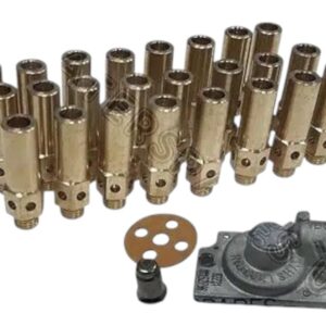 (CS) HENNY PENNY GAS FRYER NATURAL GAS BURNER NOZZLE INJECTOR CONVERSION KIT COMPLETE