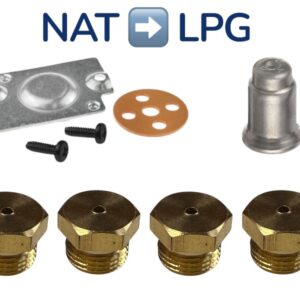 (CS) PITCO CHIP FRYER GAS CONVERT KIT FOR 45C 45C+ MODELS NAT TO LP LPG CONVERSION