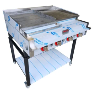 RCG-320 – Counter Top Gas Heavy Duty Lava Rock Char Grill 91 x 81 cm