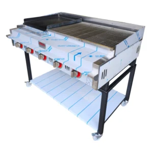 RCG-420 – Counter Top Gas Heavy Duty Lava Rock Char Grill 122 x 81 cm