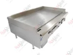 RCG-48C – 120cm Chrome Coated Professional Gas Flat Plate Griddle / 4 Burners - Image 4