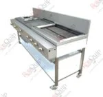 3-IN-1 Cooking station – Chargrill + Flatplate Griddle + Range Cooker - Image 4