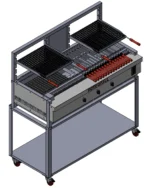 RCPG-60 – 150cm Two Tier Automatic Gas Pivoting Chargrill