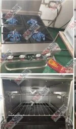 RGR-24 – 4 Burner Gas Range With Oven - Image 7