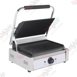 RPG-MA Electric Single Contact Grill Top + Bottom Grooved