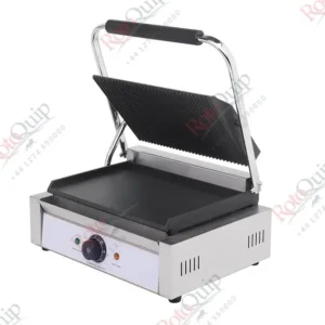 RPG-MC Electric Single Contact Grill Top Grooved + Bottom Flat