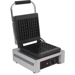RWB-S – Electric Commercial Single Square Plate Waffle Maker