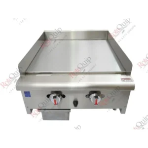 RCG-24C – 60cm Chrome Coated Professional Gas Flat Plate Griddle / 2 Burners
