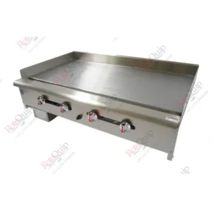 RCG-48 – 32kw Professional Gas Flat Plate Griddle / 4 Burners