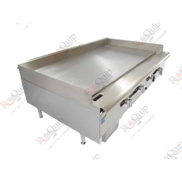 RCG-48C – 120cm Chrome Coated Professional Gas Flat Plate Griddle / 4 Burners