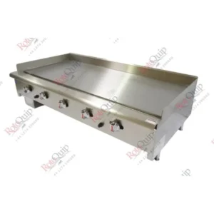 RCG-60C – 150cm Chrome Coated Professional Gas Flat Plate Griddle / 5 Burners