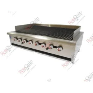 RCB-48 – 8 Grids Professional Radiant Gas Char-Broiler / 122cm Wide