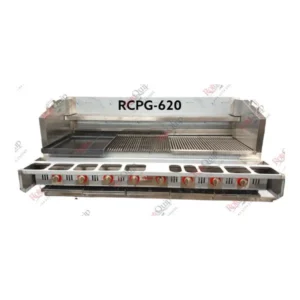 RCPG-620 – Deluxe Heavy Duty Gas Radiant Chargrill 183 x 95cm