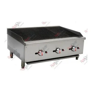 RECB-36S – 3 Burner Radiant Gas Char-Broiler / 36” Wide