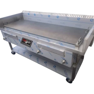 RCG-72D – 180cm Gas Flat Plate Dosa Griddle / 6 Burner
