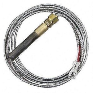 (CS) GENUINE BAKERS PRIDE TWIN LEAD THERMOPILE / THERMOCOUPLE 72″ LONG M1265X 101 151